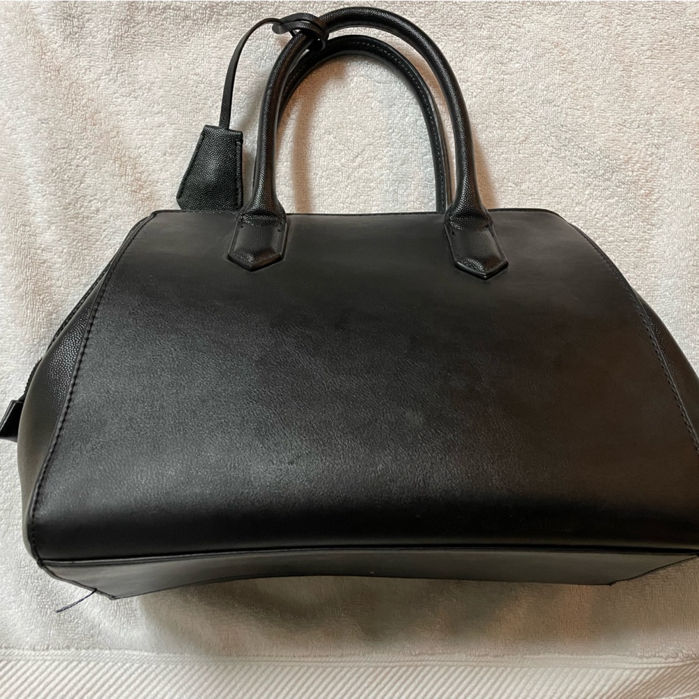 Black pleather Purse
